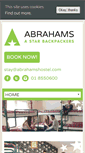 Mobile Screenshot of abrahamshostel.com